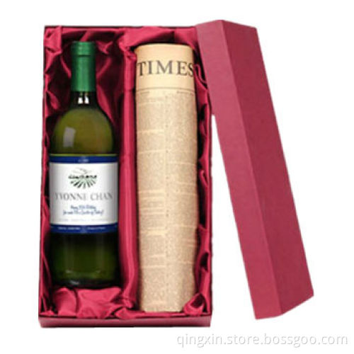 Cardboard Paper Gift Packing Boxes for Red Wine